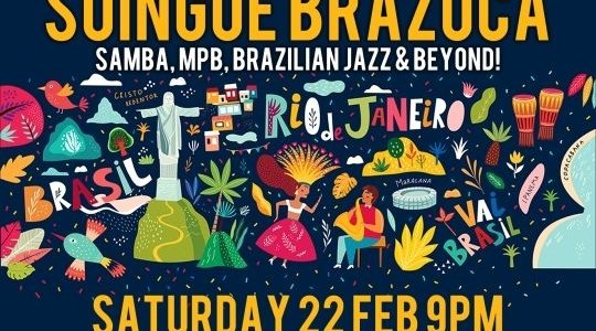 Suingue Brazuca Live At Jazzlab.Club – Samba, MPB, Brazilian Jazz & Beyond!